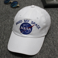 Unisexe Coton Alphabet Broderie Sport Curve Brim Pare-Soleil Réglable Casquette de Baseball