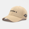 Unisexe Coton Broderie Lettre Mode Casual Eaves Courtes Chapeau De Baseball