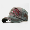 Unisexe Coton Broderie Motif De Tigre Cool Casual Couple Chapeau Chapeau De Baseball