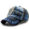 Unisexe Coton Lavé Vintage Broderie Casquette De Baseball Réglable Golf Snapback Chapeau Pour Hommes Femmes