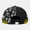 Unisexe Coton Lettre Imprimer Épissage Personnalité De La Mode Brimless Beanie Landlord Cap Skull Cap