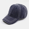 Unisexe Couleur Unie Casual Summer Outdoor Curve Brim Visor Sunscreen Sun Hat Baseball Hat