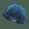 Unisexe en peluche style britannique rétro chaud rue tendance décontracté sans bord propriétaire chapeau bonnet crâne ch