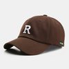 Unisexe en trois dimensions lettre broderie casquette de baseball bord incurvé sports de plein air parasol chapeau chape