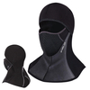 Unisexe hiver plein air noir plein visage imperméable masque chapeau sports équitation chauffe-chef