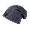 Unisexe Hiver Plus Bonnet tricoté doublé de velours pour homme