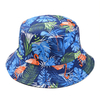 Unisexe Hommes Femmes Ins Imprimé Chapeau De Seau Pêche En Plein Air Camping Casquette De Pêcheur