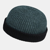 Unisexe laine chaud élastique décontracté rue tendance hiver en plein air tricoté bonnet sans bord bonnet crâne