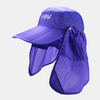 Unisexe large bord été pare-soleil visage cou UV Protection respirant détachable visières chapeau de Baseball