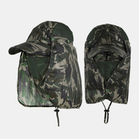 Unisexe maille respirant séchage rapide amovible masque rideau extérieur alpinisme pêche 360 degrés Protection solaire c