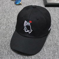 Unisexe motif de broderie personnalité mode couple courbe bord visière chapeau de baseball