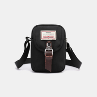 Unisexe Nylon Mini sac à bandoulière décontracté facile à transporter Sac à bandoulière