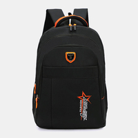 Unisexe Nylon Sac à dos de voyage de sac décole de couleur unie de grande capacité multicouche