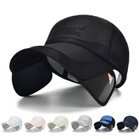 Unisexe Outdoor Sun Visor Casual Sports Baseball Cap Mode Respirant Pulling Caps Casquettes de baseball