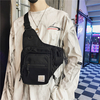 Unisexe Oxford tissu multifonctionnel tactique réfléchissant la nuit personnalité Hip-hop poitrine sac à bandoulière