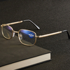 Unisexe pliable Anti-distance de la lumière bleue double usage multi-focus lunettes de lecture décontractées lunettes pr