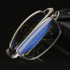 Unisexe pliable décoloré anti-lumière bleue Multi-focus anti-fatigue flexibles Lunettes de lecture carrées