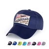 Unisexe polyester casquette de baseball maille respirante sport de plein air à séchage rapide chapeau boucle réglable