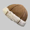 Unisexe Shearling Agneau Cheveux Chaud Mode Décontractée Plus Épaissir Beanie Brimless Skull Hat Landlord Hat