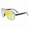 Unisexe siamesed miroir lentille équitation vélo lunettes lunettes de soleil