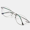 Unisexe Soft Border Cat Eye Lunettes de lecture à bordure fine