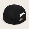 Unisexe Street Hipsters Hip Hop Chapeau Lettres Brodé Land Cap Casual Melon Cap Brimless Chapeaux