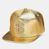 Unisexe Style Hip-hop Dollar Motif Couleur Unie Bord Plat Visière Chapeau De Soleil Chapeau De Baseball