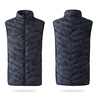 Unisexe USB dos chaud cervical dos colonne vertébrale hiver capuche chauffage veste manteau veste thermique