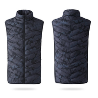 Unisexe USB dos chaud cervical dos colonne vertébrale hiver capuche chauffage veste manteau veste thermique
