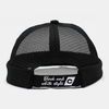 Unisexe évider plein-maille respirant mode extérieur sans bord bonnet bonnet propriétaire casquette crâne