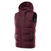 Unisexe USB chauffage électrique chauffant hiver veste chaude manteau à capuche vêtements M-7XL