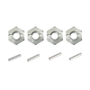 Universal 12MM Hex Connector Kit for Wltoys HBX MJX 1/12 1/16 Remote Control RC Cars Parts