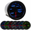 Universal 2 pouces 52 mm 7 couleurs LED voiture eau liquide de refroidissement température temp jauge mètre