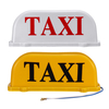 Universal 26cm TAXI Cab Signe Voiture Lampe Magnétique Toit Topper Top Light Imperméable Jaune