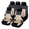 Universal 5 Head 9Pcs Full Set Seat Seat Split Bench Housses Protector Coussins