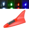 Universal 8LED 11Modes Solar Power Car Antenna Lamp With Flashing Warning Light 12V Black / White / Red / Silver / Grey