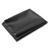 Universal 90X67.5cm / 35.4X26.6in Housse de siège en cuir de moto Scooter Coussin de coussin de véhicule Noir