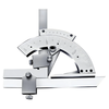 Universal Angle Ruler 0-320 Degrees High Precision No Parallax Carbon Steel Chrome Plated Laser Scale Angle Finder Protr