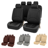 Universal Auto Car Five Seat Housses Faux PU Leather Mat Tapis pour Four Seasons Cushion Full