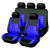 Universal Car 5 Heads Front Rear Seat Housses Protector Cushions 9Pcs Full Set