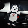 Universal Car Air Vent Holder Panda en forme de SiliconE Mount pour Iphone Samsung Xiaomi Huawei