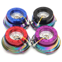 Universal Car Racing Steel Ring Wheel Quick Release Adaptateur de moyeu Snap Off Boss Kit