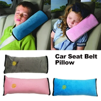 Universal Car Seat Belt Shoulder Cushion for Kids Adjust Shoulder Toddler Head Protector Baby Sleeping Seatbelt Position