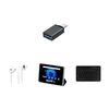 Universal Headphone +OTG+ Holster Case Cover+ bluetooth Keyboard Set for Alldocube iPlay 60 Mini Pro iPlay 60 Mini Turbo