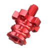 Universal M8 Anodisé Billet Embrayage Câble de frein Ajustable de fil Vélo de moto