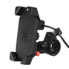 Universal Motorcycle Bike Handlebar Mount Holder Chargeur USB pour téléphone portable de 3, 5 à 6 pouces GPS