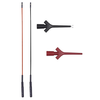 Universal Multimeter Test Hook with Miniature Plane Type IC Clip and Probe Needle Versatile for High Pressure Differenti