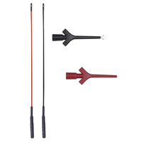 Universal Multimeter Test Hook with Miniature Plane Type IC Clip and Probe Needle Versatile for High Pressure Differenti