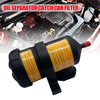 Universal Oil Separator Catch Can Filter Engine Air Filter Oil Gas Separator Filter
