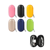 Universal PU Box Storage Package Boîtier Oval Shape for Dinger Spinner Câble de données Chargeur Ecouteur